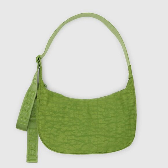 NWT Baggu Medium Crescent Bag - Green Juice - Picture 3 of 5